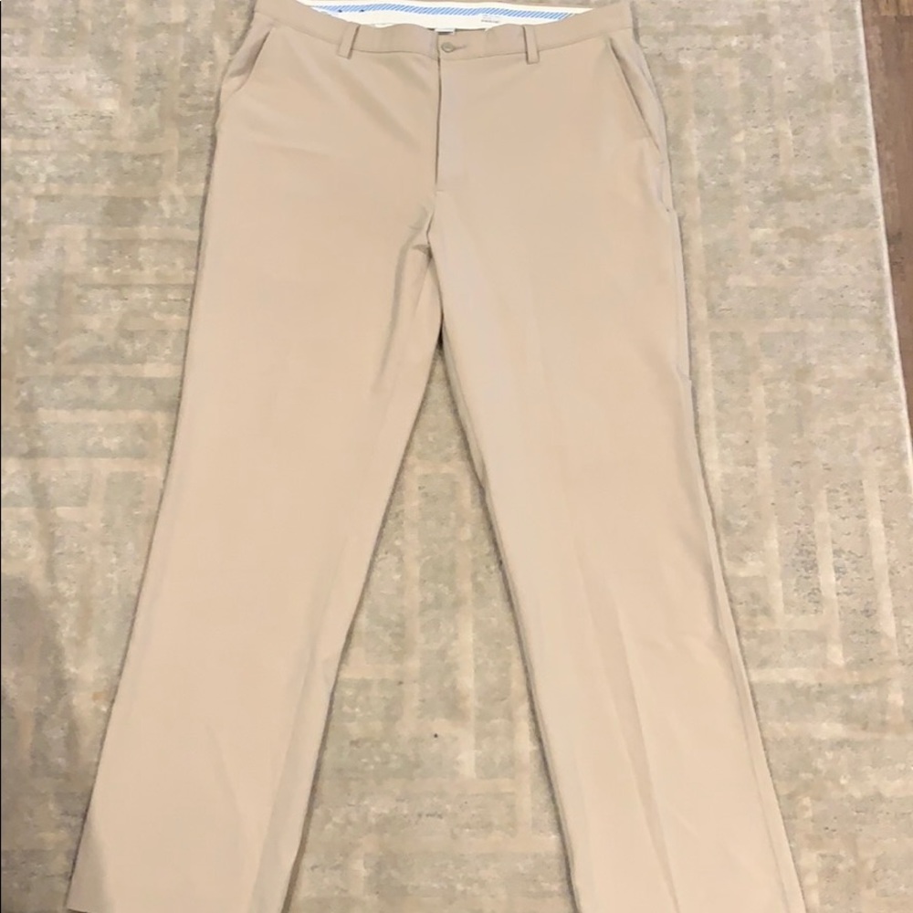 Footjoy stretch khakis.